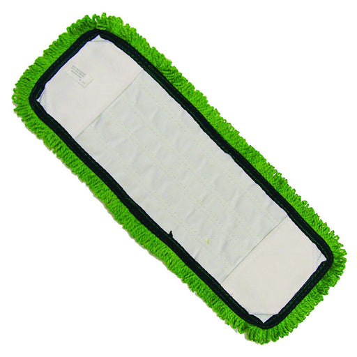 Green 18 inch Golden star ultra looped-end microfiber pocket mop pad
