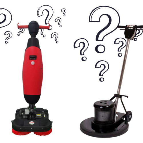 The Difference Between Floor Buffers, Burnishers, Scrubbers, and Orbital Machines