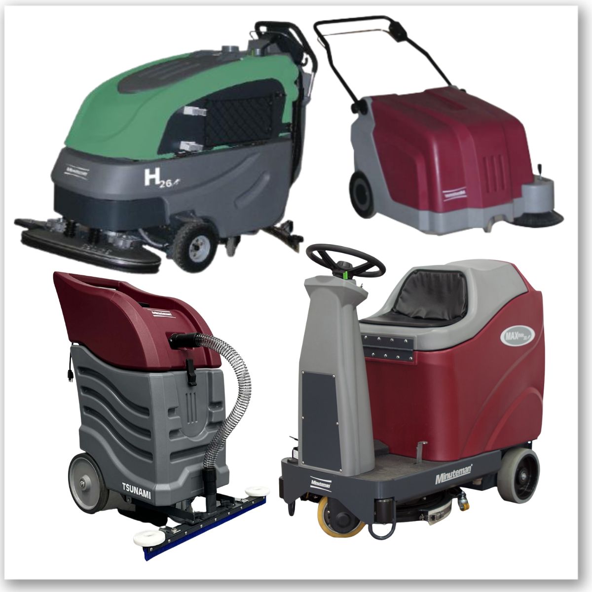 All Minuteman Floor Equipment