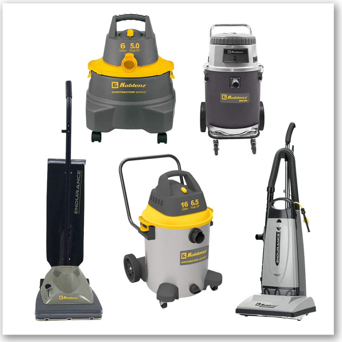 Koblenz Vacuums & Wet/Dry Vacs