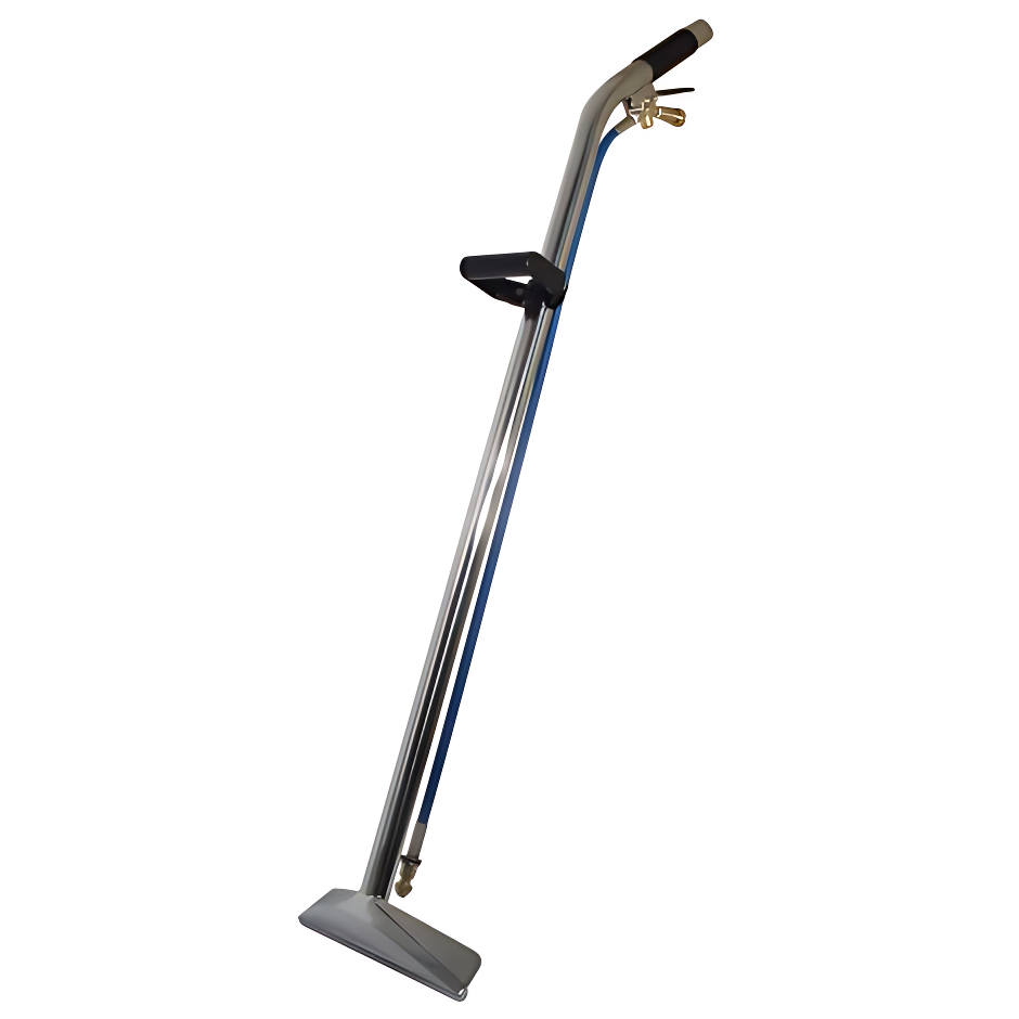 Glidemaster™ Carpet Wand - Stainless Steel | Single Jet, Single Bend 12”
