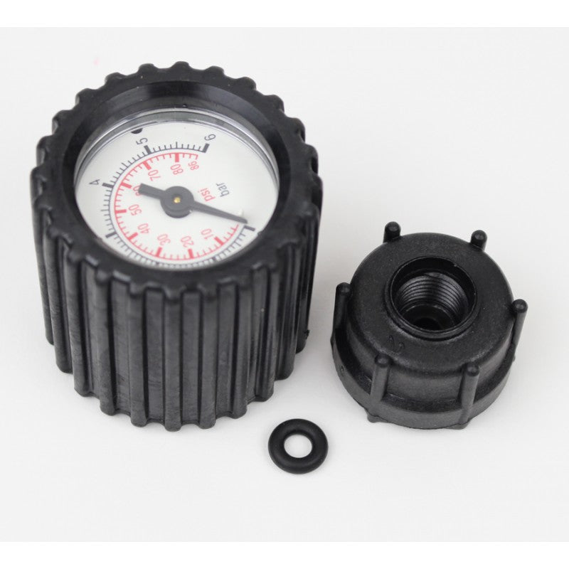 SOLO 90 PSI Sprayer Pressure Gauge with Adapter - 4900622