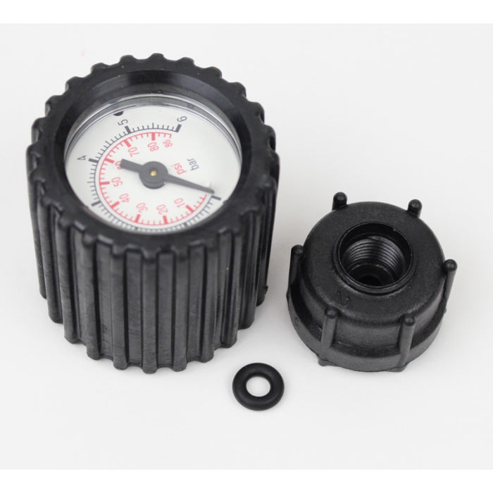 SOLO 90 PSI Sprayer Pressure Gauge with Adapter - 4900622