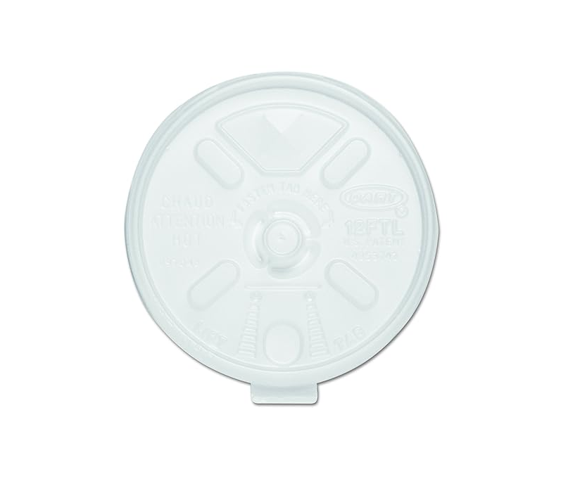 Lift-N-Lock Lid - White - For 12J12 - (1000/CS)