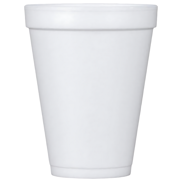 Foam Cup - 12Oz - White - (1000/CS)