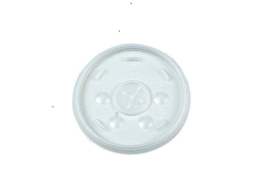 Trans - Straw Slot Lid - For 12J12 - (1000/CS)