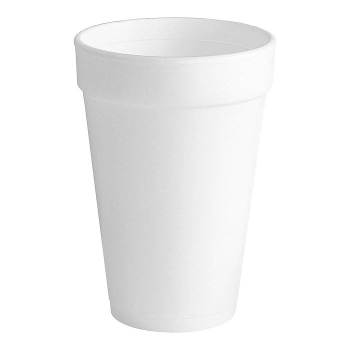Foam Cup - Tall - 16Oz - White - (1000/CS)