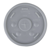 Trans - Straw Slot Lid - For 16J16 & 16LXHZ - (1000/CS)