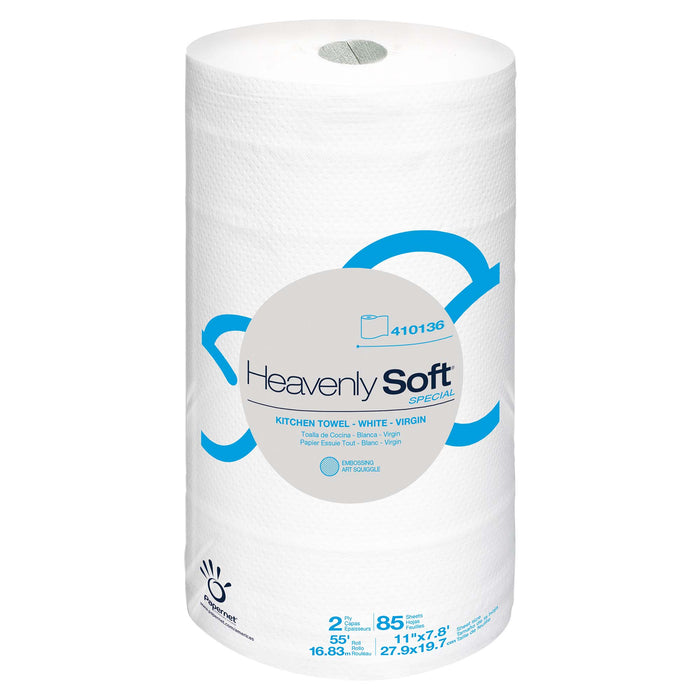 Heavenly Soft Superior Kitchen Roll Towel - 2-Ply - White - (30/CS)