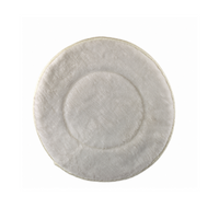 8" Microfiber Polar Floor Pad - Velcro - No Center Hole - (2/CS)