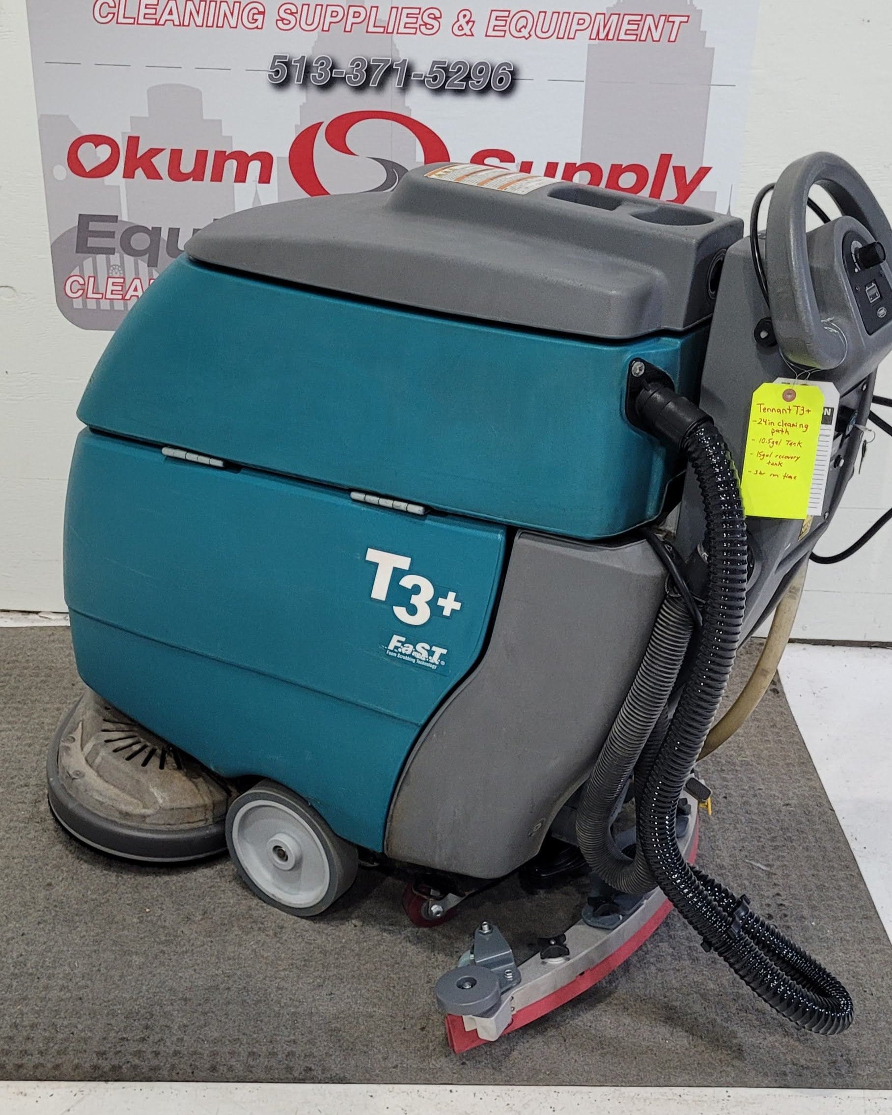 Tennant T3+ Walk-Behind 24" Automatic Floor Scrubber - Refurbished - Warranty | Financing Available