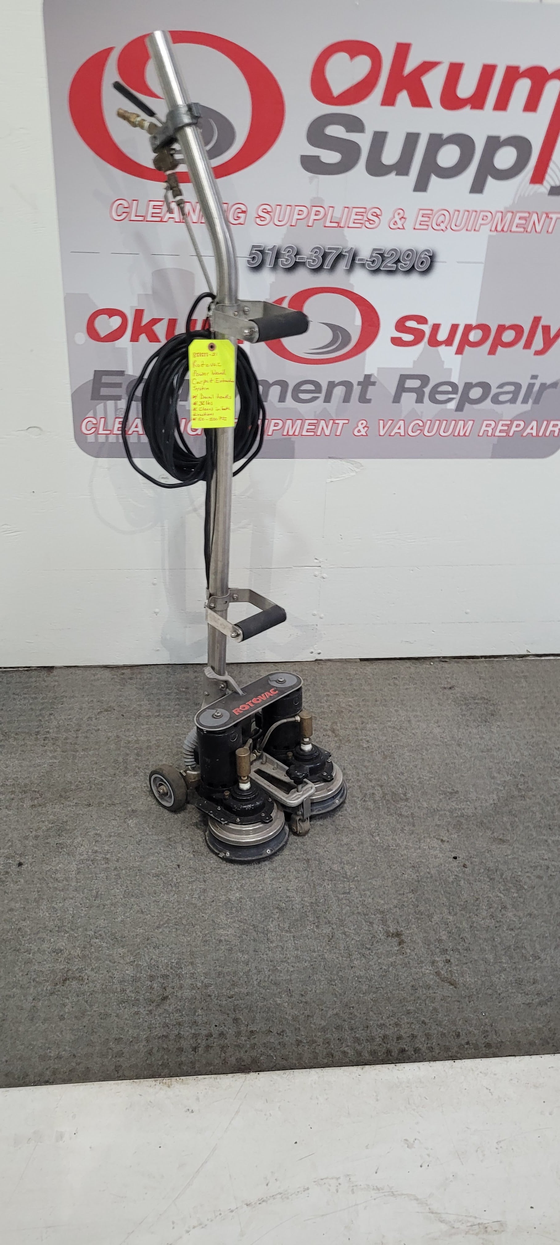RotoVac Power Wand Carpet Extraction System - Warranty - Refurbished