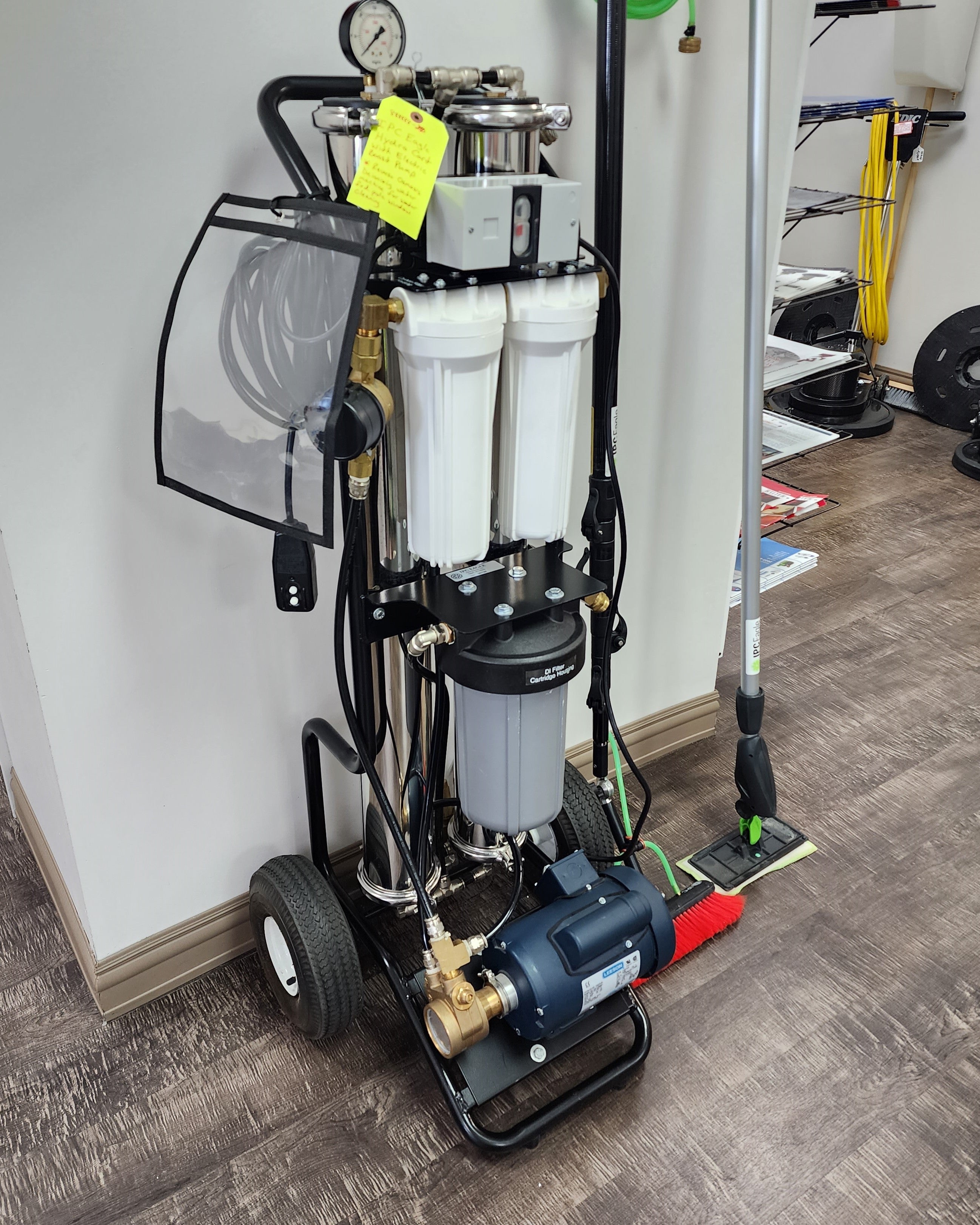 IPC Eagle Hydro Cart With Electric Boost Pump - Window Washing Equipment - Telescopic Pole & Accessories | Financing Available