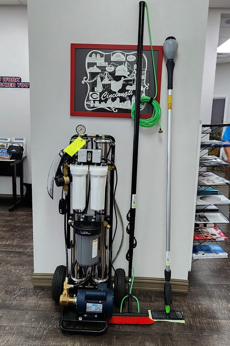 IPC Eagle Hydro Cart With Electric Boost Pump - Window Washing Equipment - Telescopic Pole & Accessories | Financing Available
