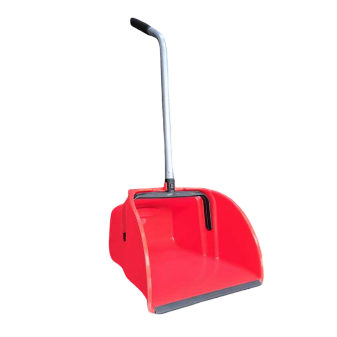 Plastic Large Dust Pan - Red - 1 / Ctn