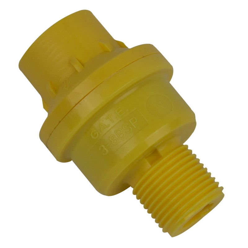 SOLO CFValve Yellow Controlled Flow Valve, 1 Bar - Y3/8BSP
