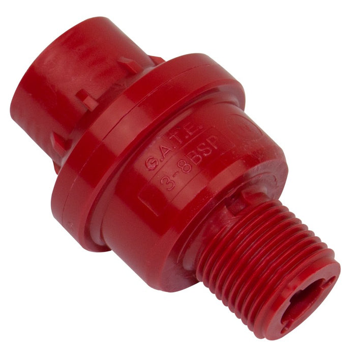 SOLO CFValve Red Controlled Flow Valve, 1.5 Bar - R3/8BSP