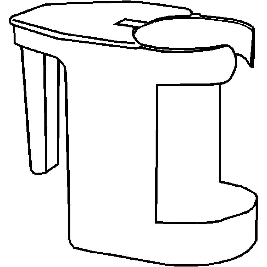 Toilet Bowl Caddy - Blue