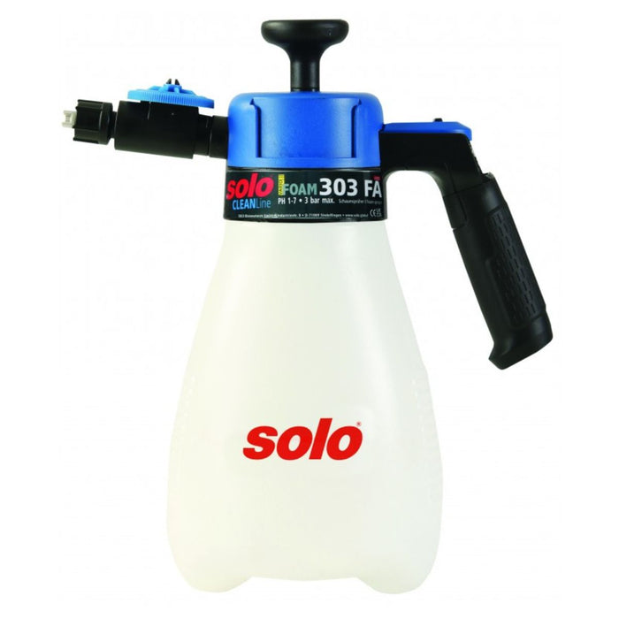 SOLO CLEANLine varioFOAM One-Hand Sprayer 303-FA - 1.25 Liter - Acidic (FKM Seals, pH 1-7)
