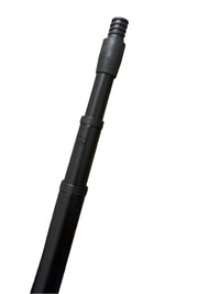 Heavy Weight Metal Extension Handle - 3-Section - 48" to 118" - Black