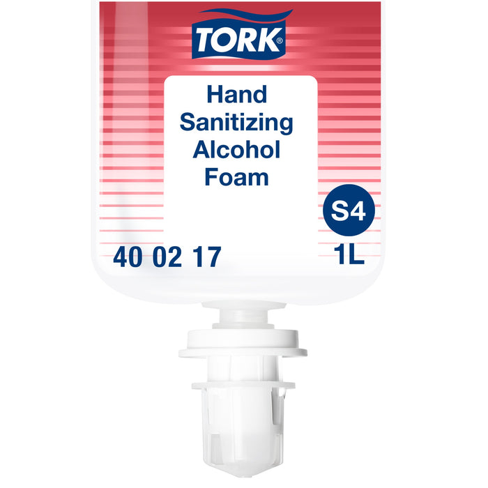 Tork - Alcohol Foam Sanitizer - S4 - 1 Litre (6) - For Wall Mounted Units
