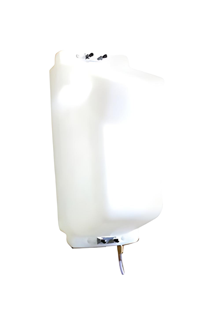 4 Gallon solution tank, heavy duty poly construction For RM, TP and SP machines