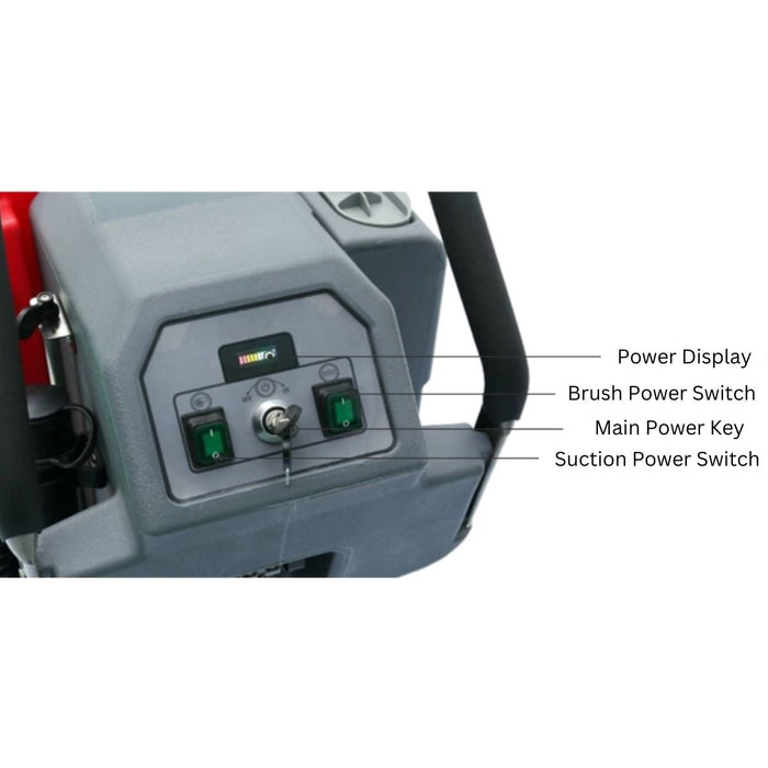 Battery Powered 20" Auto Scrubber - 5 Year Warranty - Complete Part Bundle