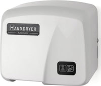High Grade Fire Retardant ABS - Conventional & Economy Hand Dryer - White