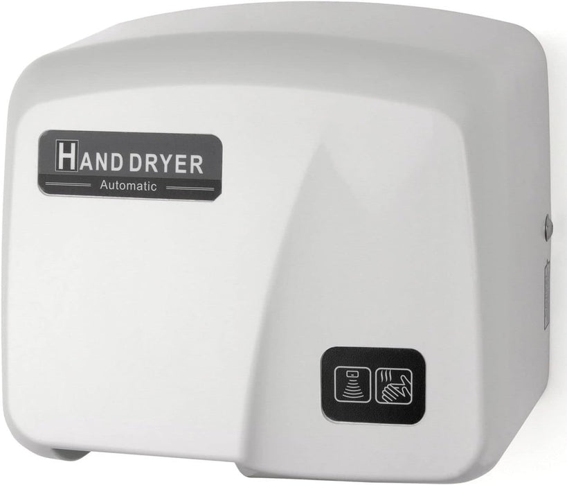 High Grade Fire Retardant ABS - Conventional & Economy Hand Dryer - White