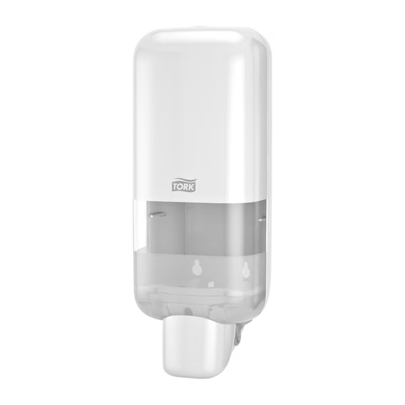 Tork S4 Manual Soap and Sanitizer Dispenser - Okum Supply
