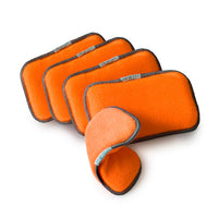 ORANGE SCRUB & CLEAN SPONGE  4IN X 7IN 1,4,6