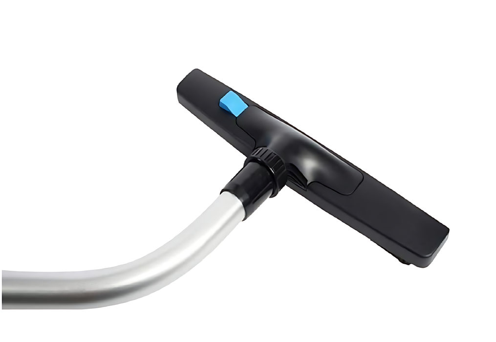 18" - Black - Natural Fill Brush - Floor Tool - With Rollers - 1.5" Attachment