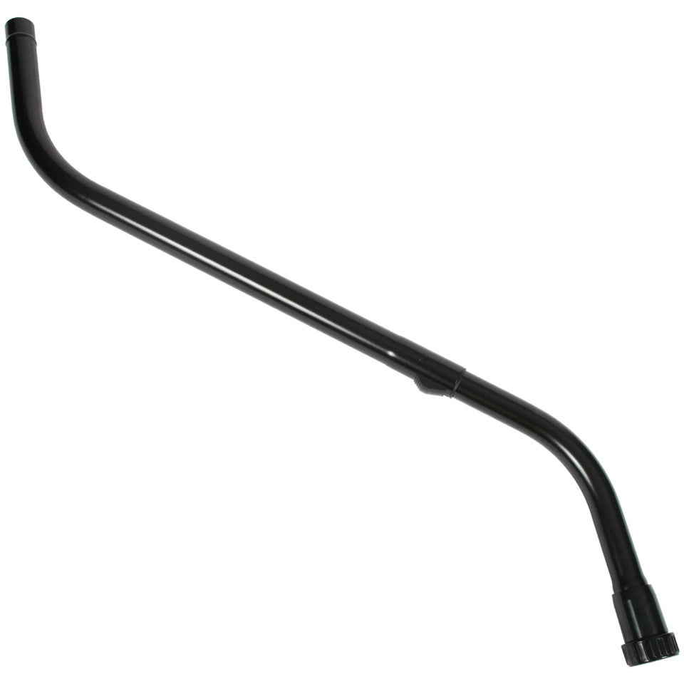 1.5 Inch (38mm) Black - Aluminum Telescopic S-Wand - with Knuckle