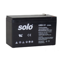 SOLO 12V 7.2Ah Lead Acid Gel Battery for 416 and 417-18L - 0084110