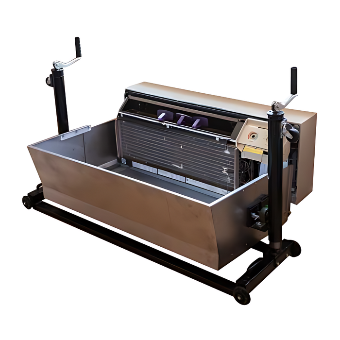 PTAC Cleaning Cradle with Vacuum Hose Clamp