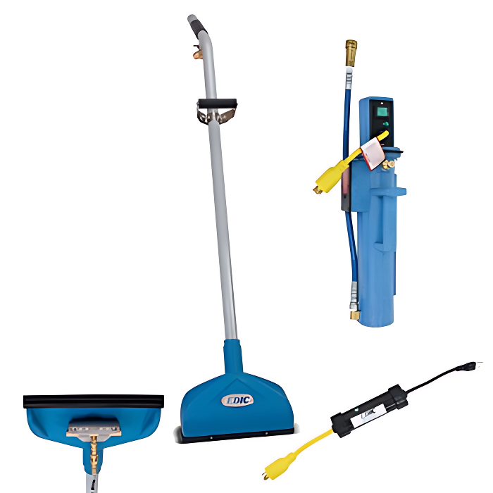 CR2 - Carpet kit includes Triton Dual Jet Poly Carpet Wand, 2000 Watt External Heater, Circuit Sensor, and Mesh Bag