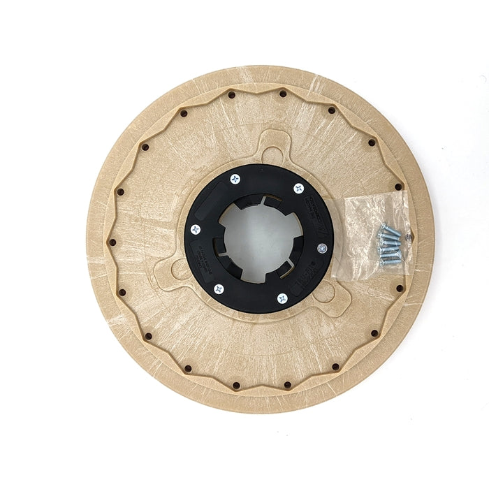 17" Tufted Pad Driver, Includes 1-1/4 riser and UP2P clutch plate