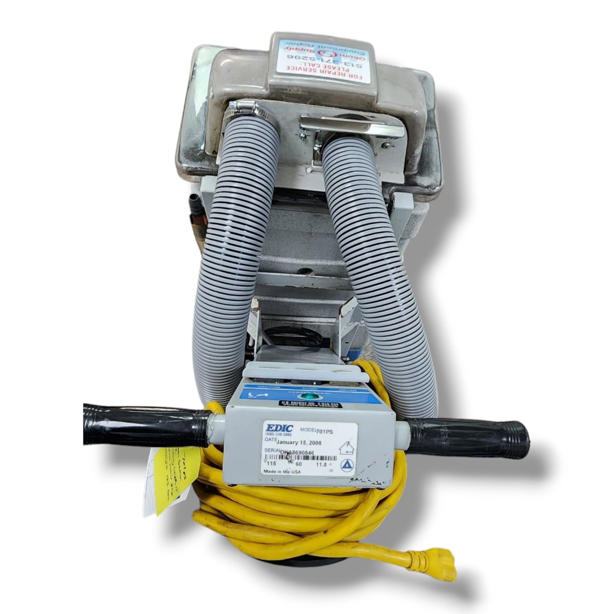 Refurbished EDIC 701 Polaris Self-Contained Carpet Extractor | 7 Gallon