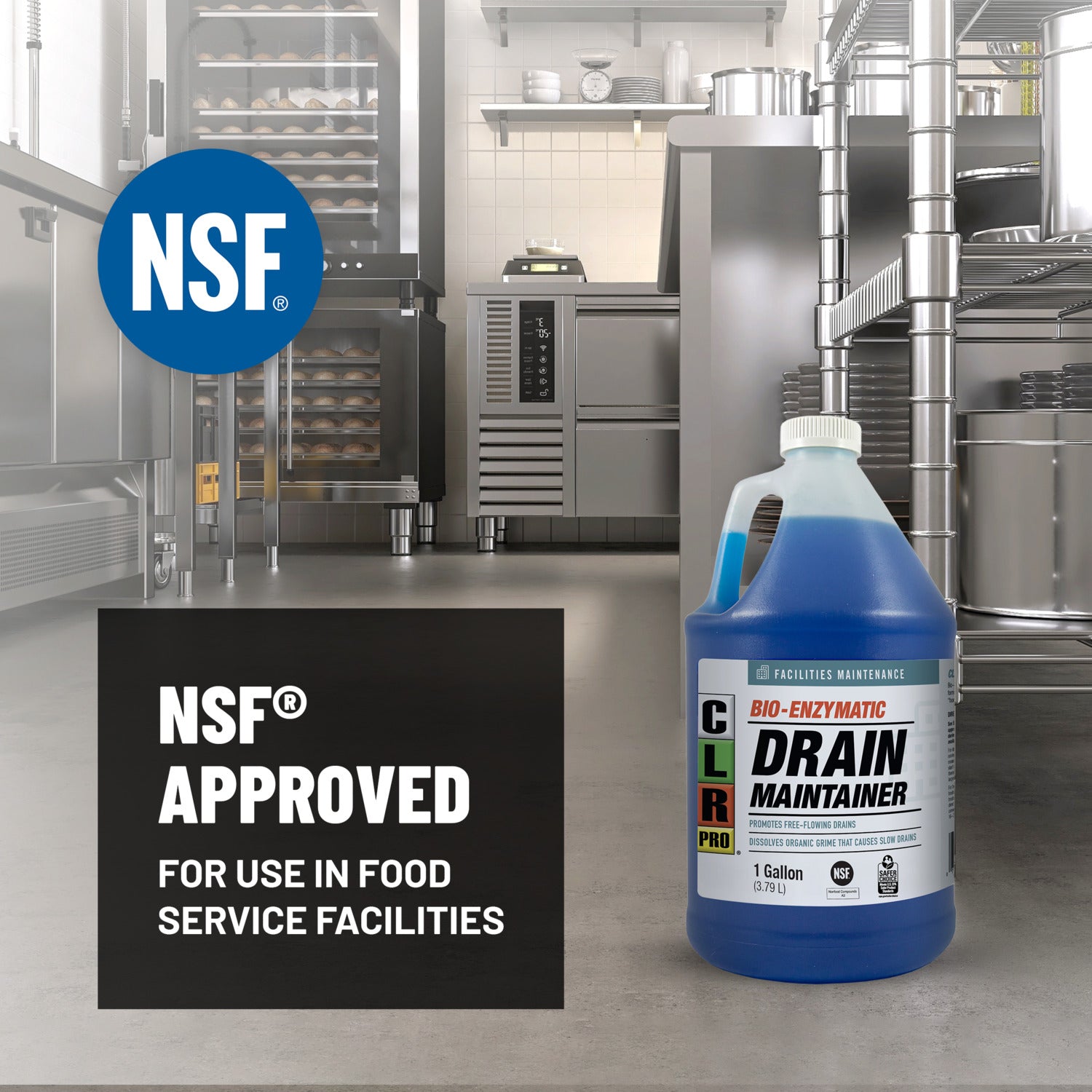 CLR PRO® Bio-Enzymatic Drain Maintainer | Commercial Drain & Grease Trap Treatment