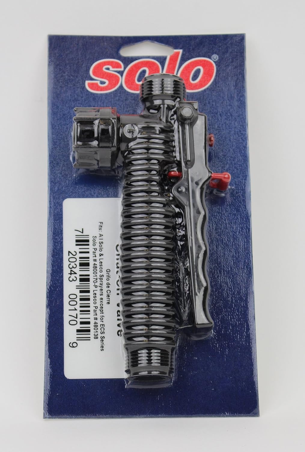 SOLO Professional Sprayer Shut-Off Valve - 4800170-P