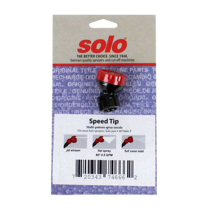 SOLO Speed Tip Multiple Spray Pattern Nozzle - 4074666-P