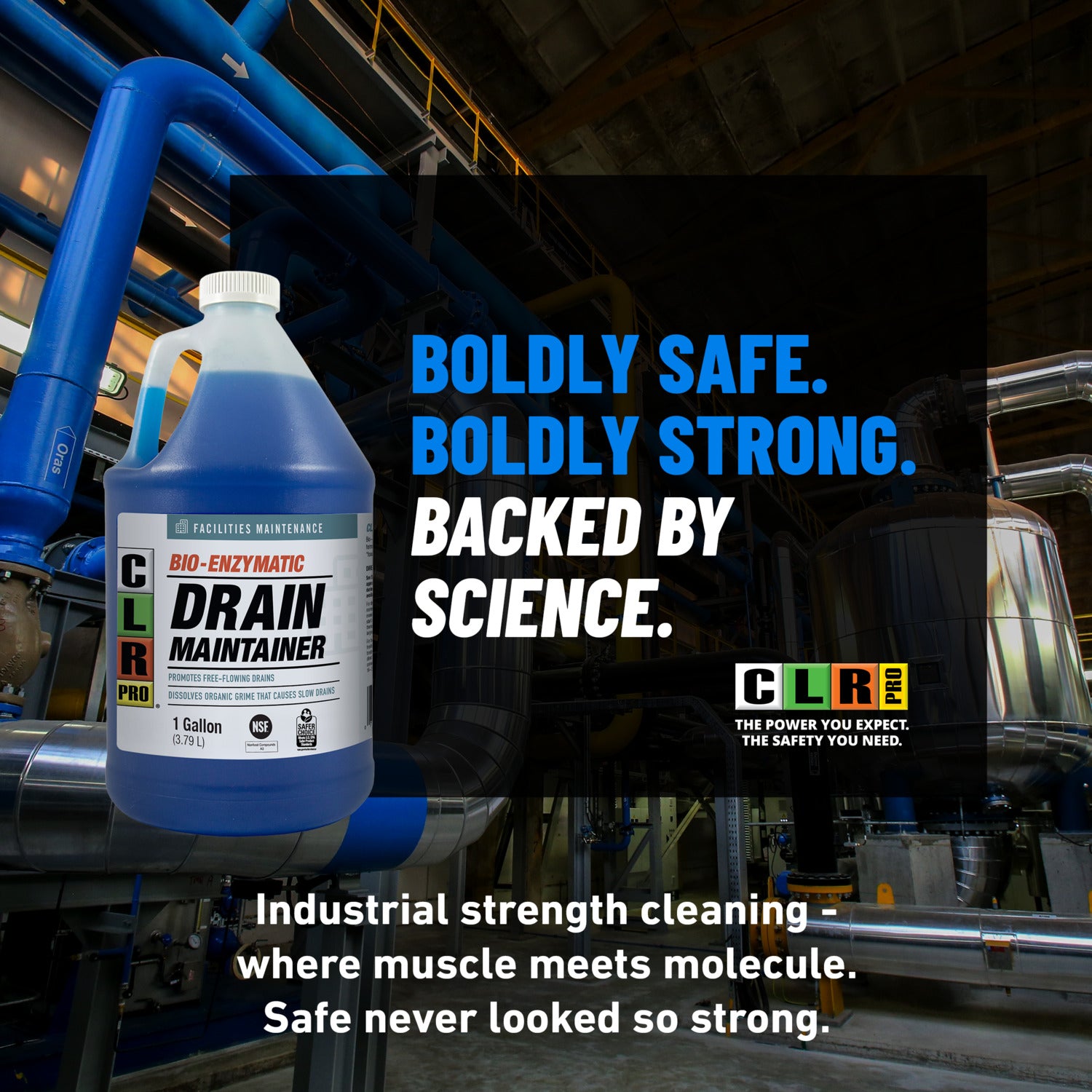 CLR PRO® Bio-Enzymatic Drain Maintainer | Commercial Drain & Grease Trap Treatment