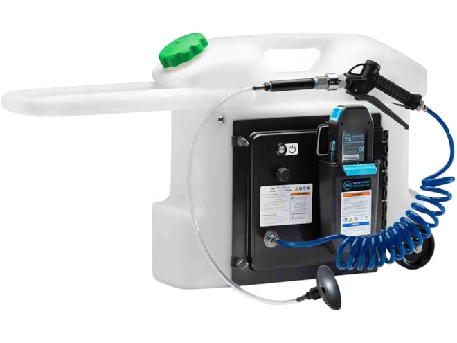QUICKfoam 5-Gallon BATTERY POWERED MOBILE Unit for SINK & FLOOR Drains