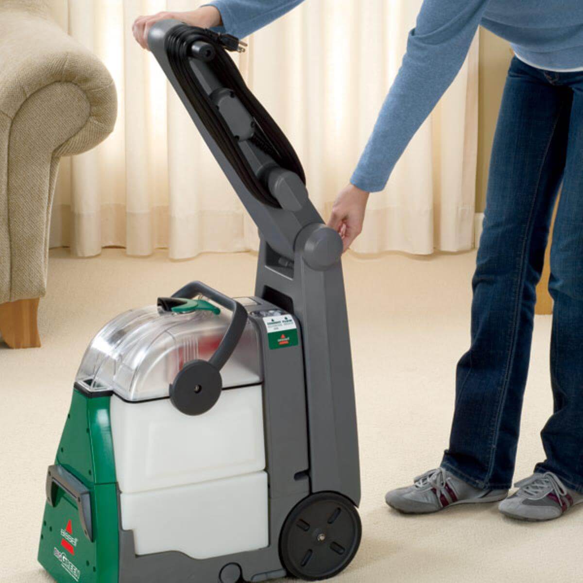Bissell Big Green Commercial Deep Cleaning Extractor Machine