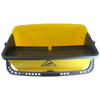 Microfiber Mop Bucket with Wheels - 11 Gallons