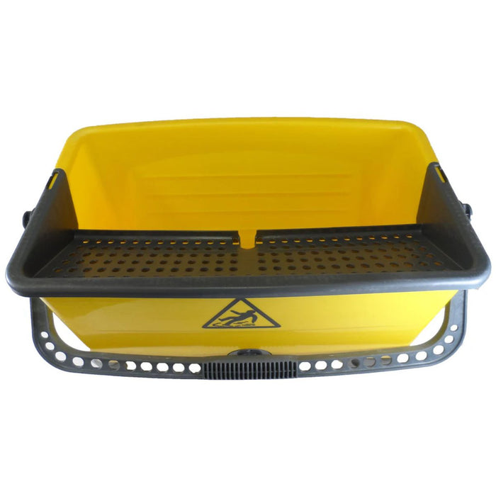 Microfiber Mop Bucket with Wheels - 11 Gallons