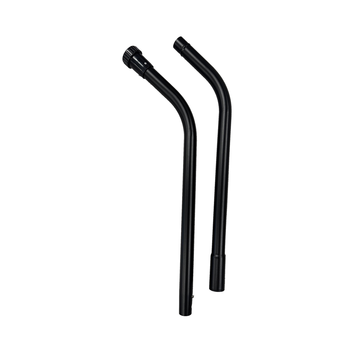 Aluminum Tube Assembly - 2-Piece Button S Wand Locking W/ Coupling - 60" - Black