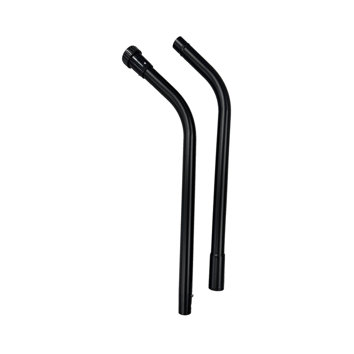 Aluminum Tube Assembly - 2-Piece Button S Wand Locking W/ Coupling - 60" - Black