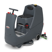 28" CRL 2128/100T Compact Ride-On Auto Scrubber - Lithium Phosphate - 21 GAL