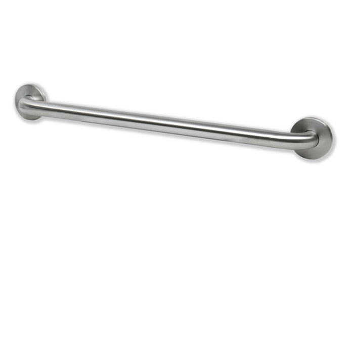 30" Metal Grab Bar w/ Concealed Flange - Brushed Stainless